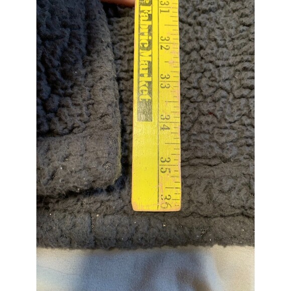 Pottery Barn Robe Unisex Small Charcoal Gray Cozy‎ Knit Long Sleeve Tie Waist - Picture 14 of 15